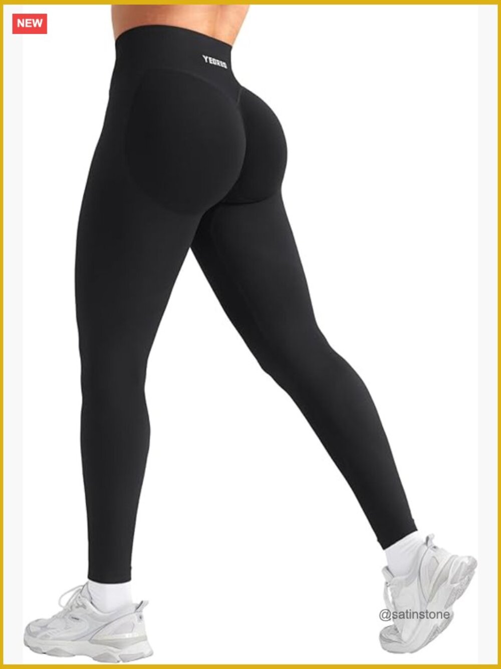 Butt Lifting Leggings Women Seamless Hidden Scrunch Workout Yoga Pants 24"
